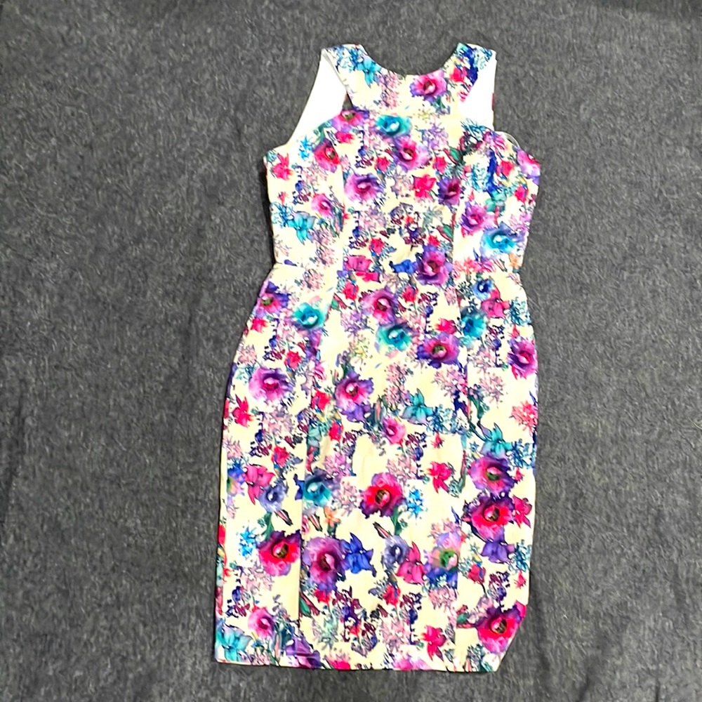 Paper Dolls Floral Watercolor Dress